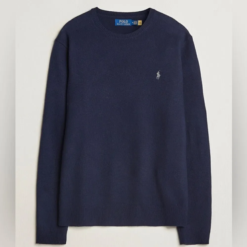 Revolve POLO Ralph Lauren Cashmere Cotton Blend Crewneck Pullover Sweater